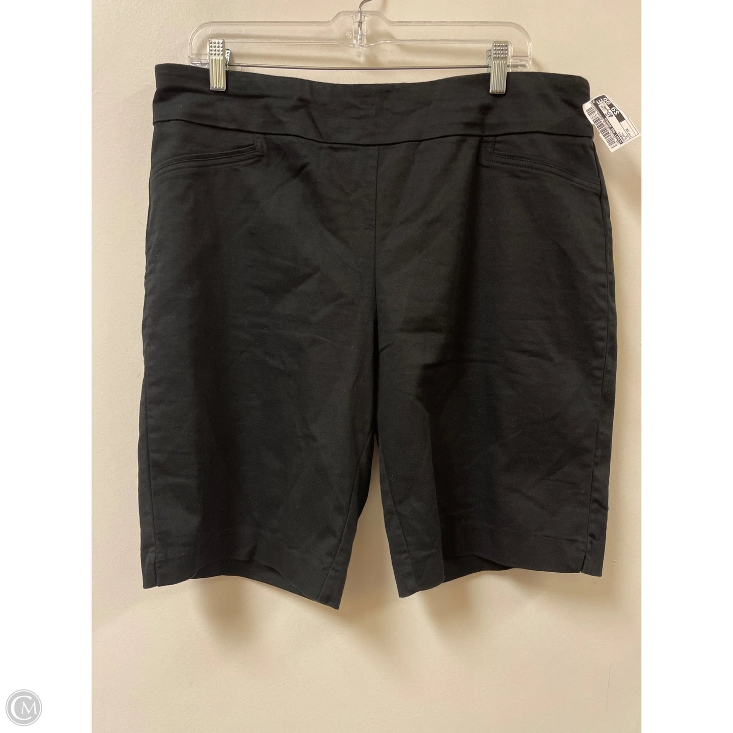 Shorts By Croft And Barrow In Black, Size: 16