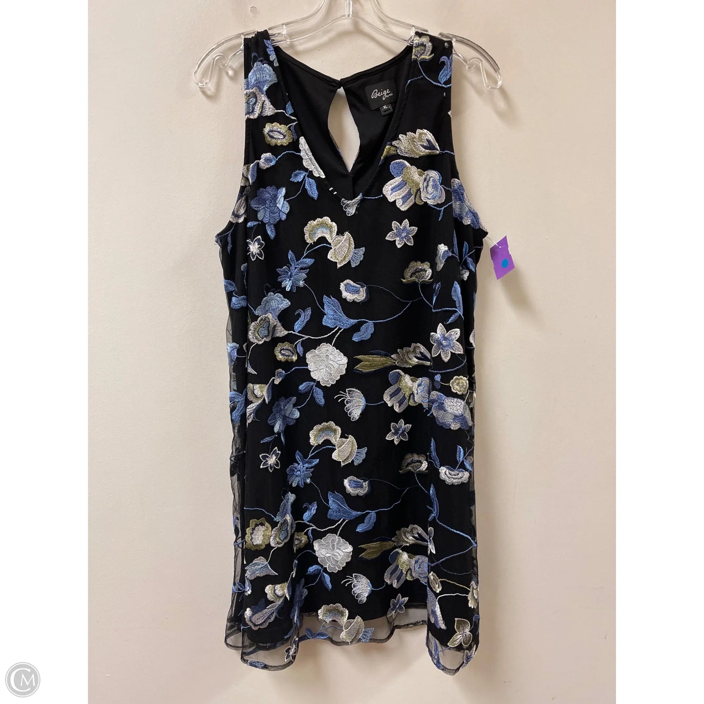 Dress Casual Midi By Eci In Floral Print, Size: Xl