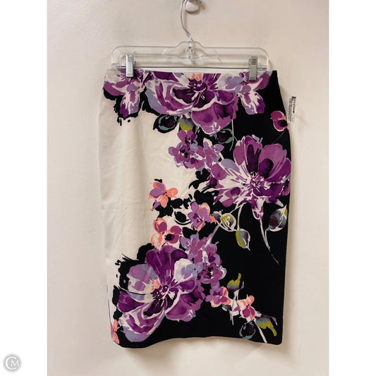 Skirt Midi By White House Black Market In Purple, Size: 8