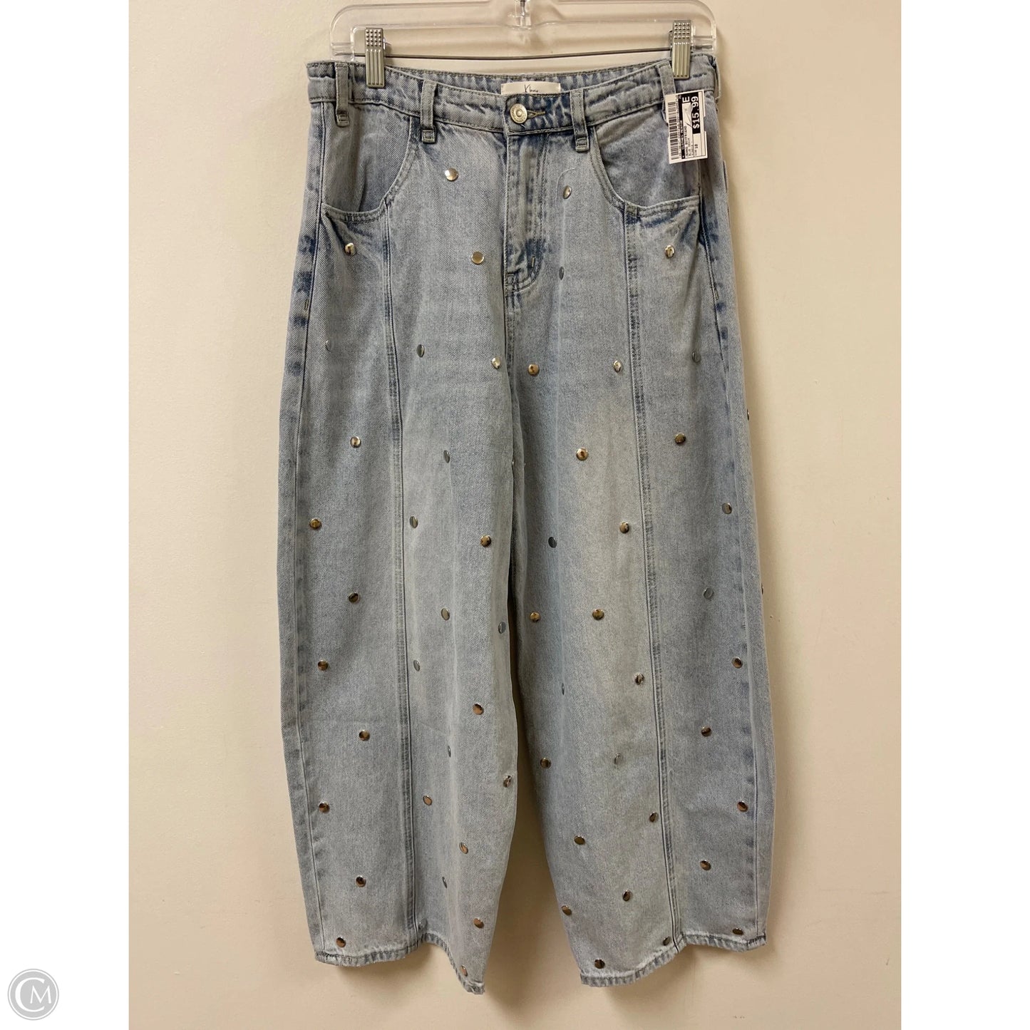 Jeans Boyfriend By Clothes Mentor In Blue Denim, Size: 10