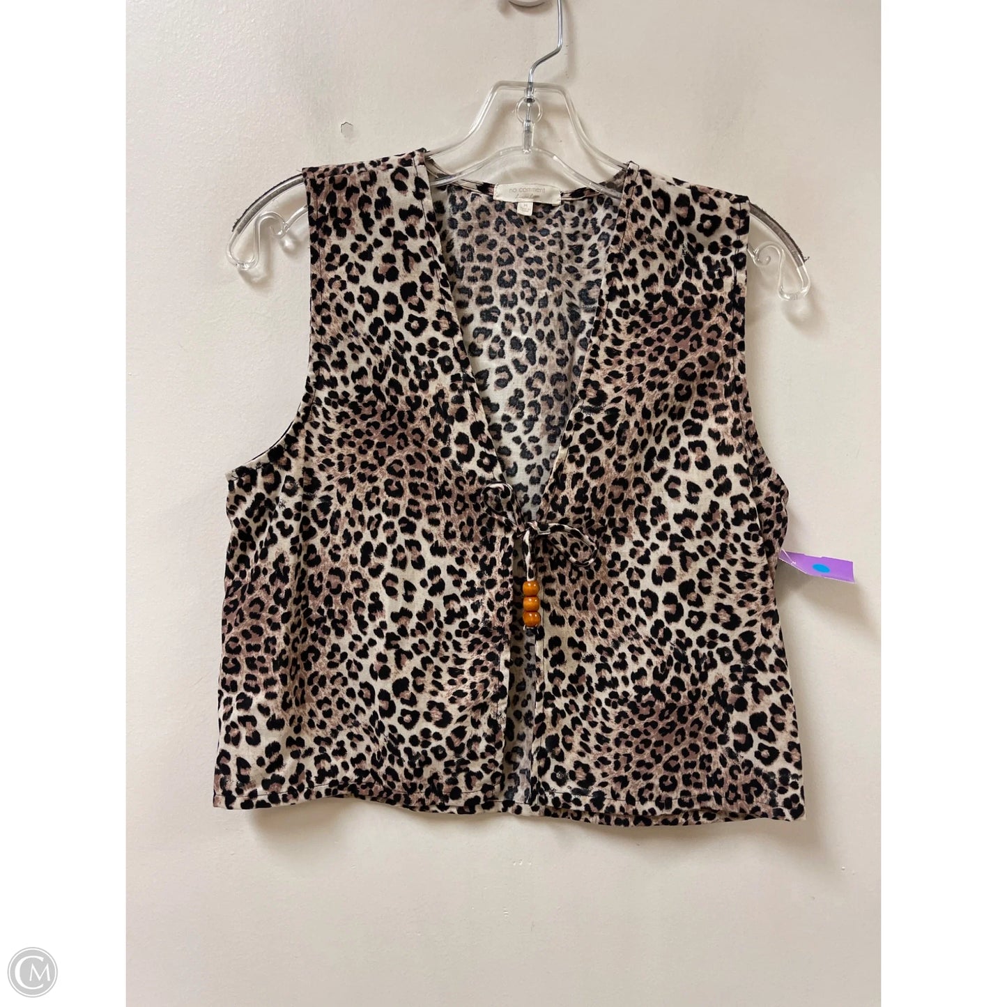 Vest Other By No Comment In Animal Print, Size: M
