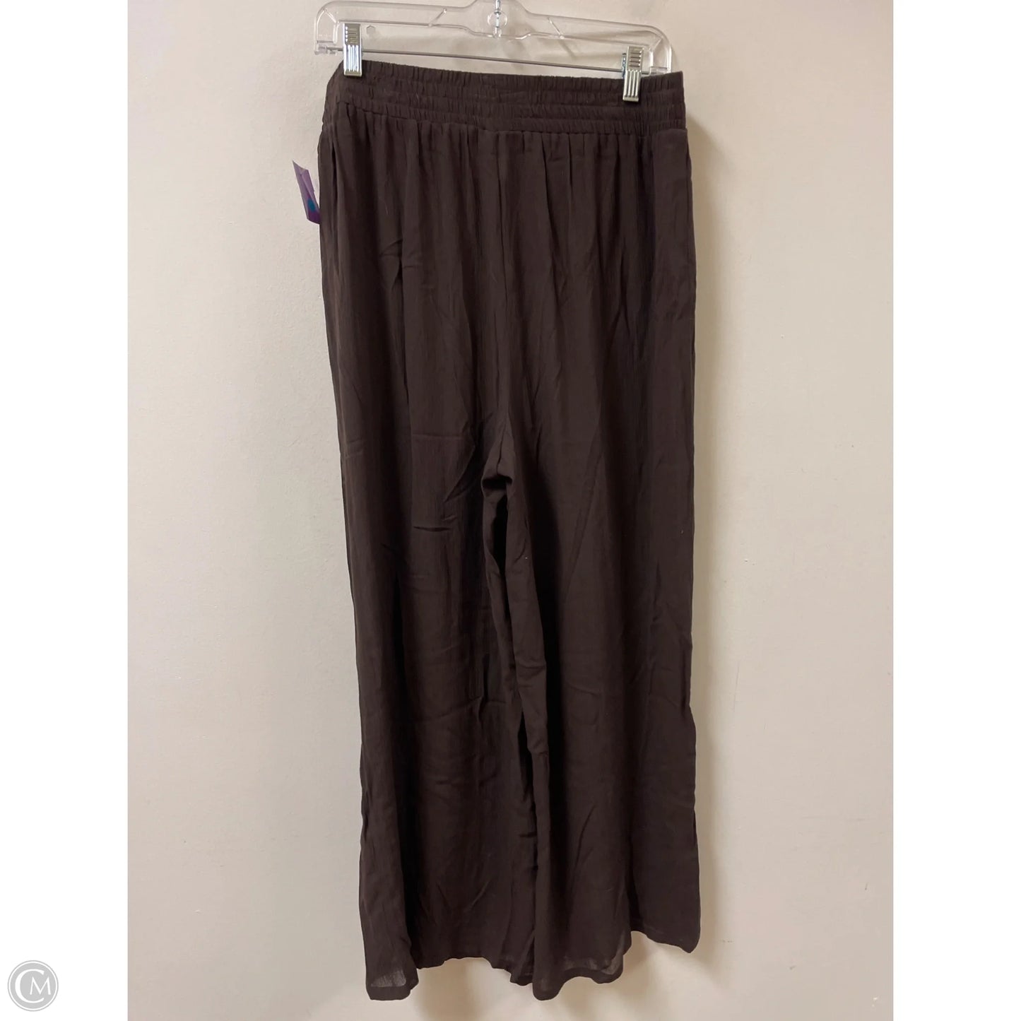Pants Wide Leg By In Studio In Brown, Size: 12