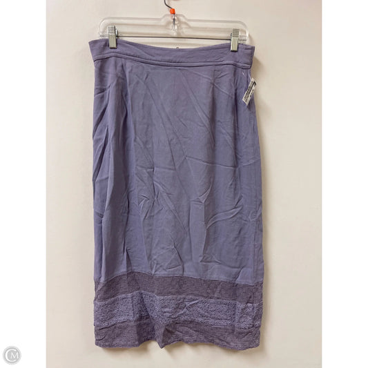 Skirt Midi By Johnny Was In Purple, Size: 12