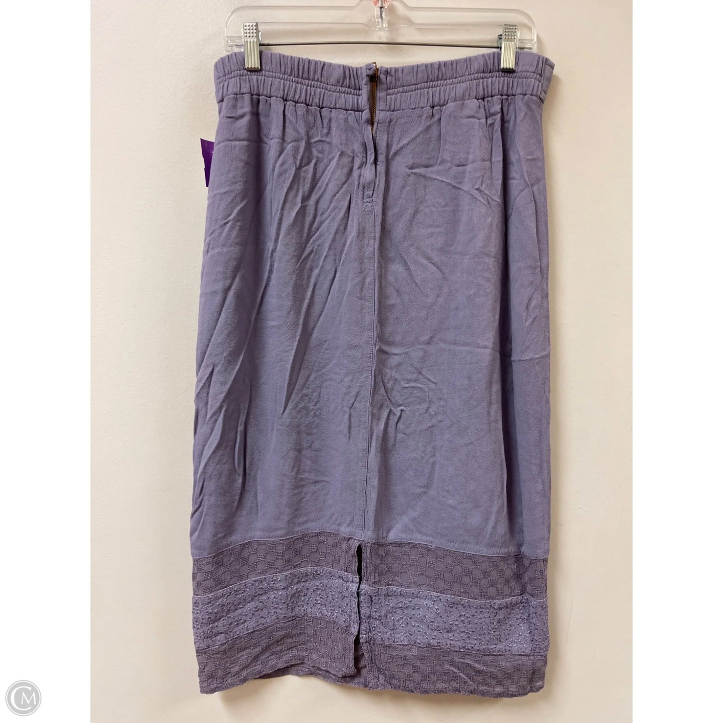 Skirt Midi By Johnny Was In Purple, Size: 12