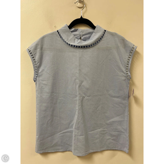 Top Short Sleeve By Clothes Mentor In Blue, Size: M
