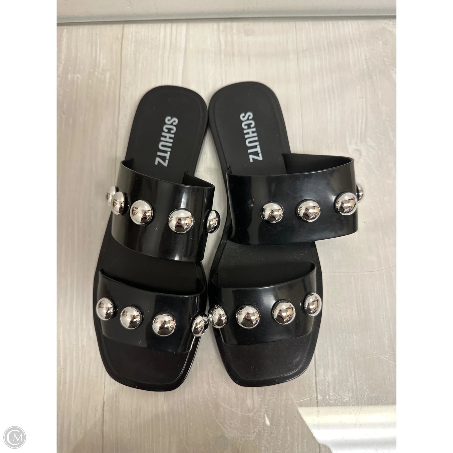 Sandals Flats By Schutz In Black, Size: 9