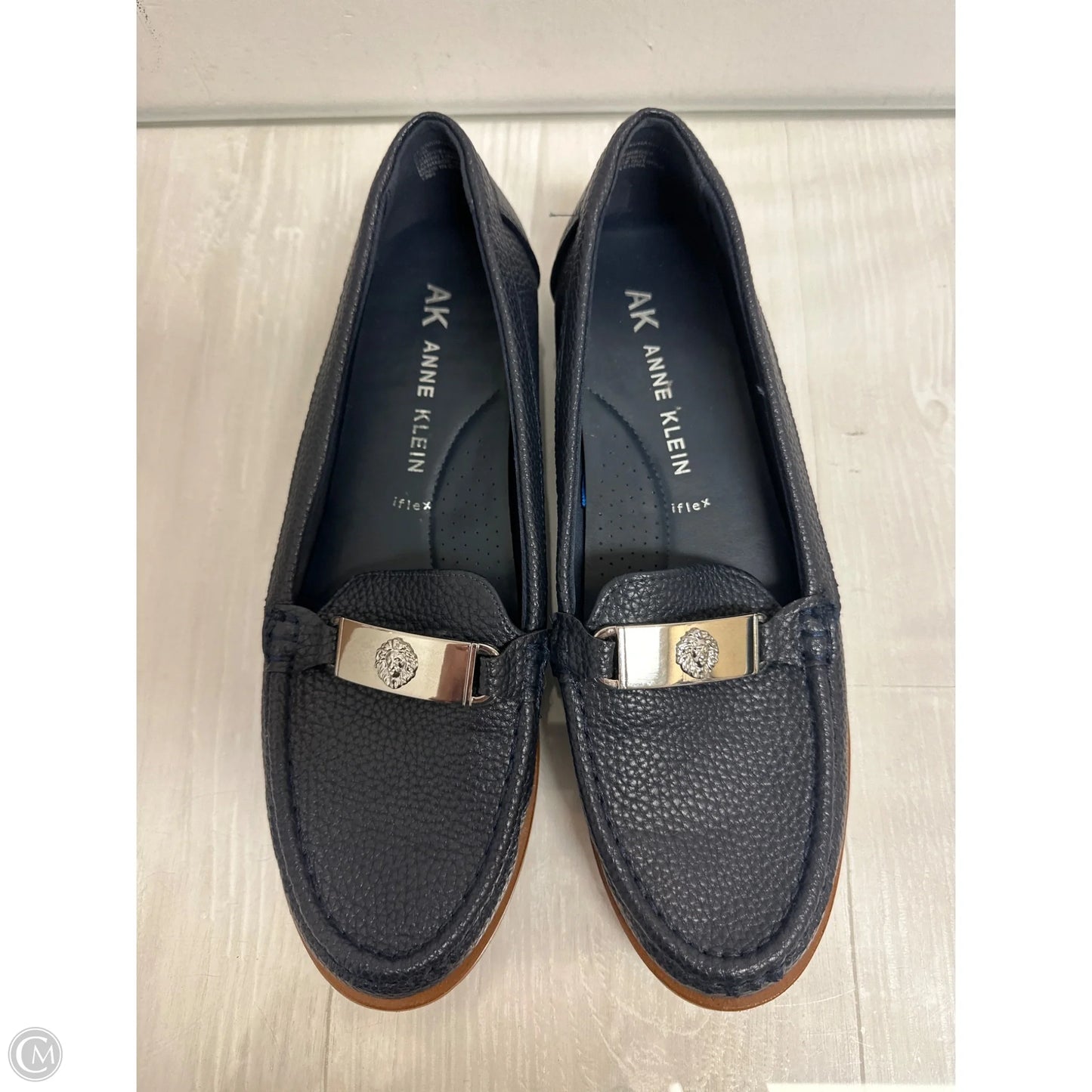 Shoes Flats By Anne Klein In Navy, Size: 9.5