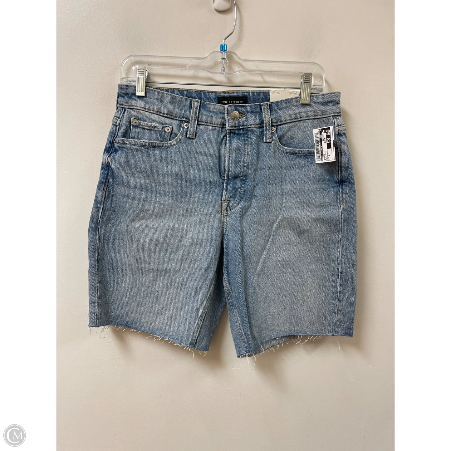 Shorts By Free Assembly In Blue Denim, Size: 4