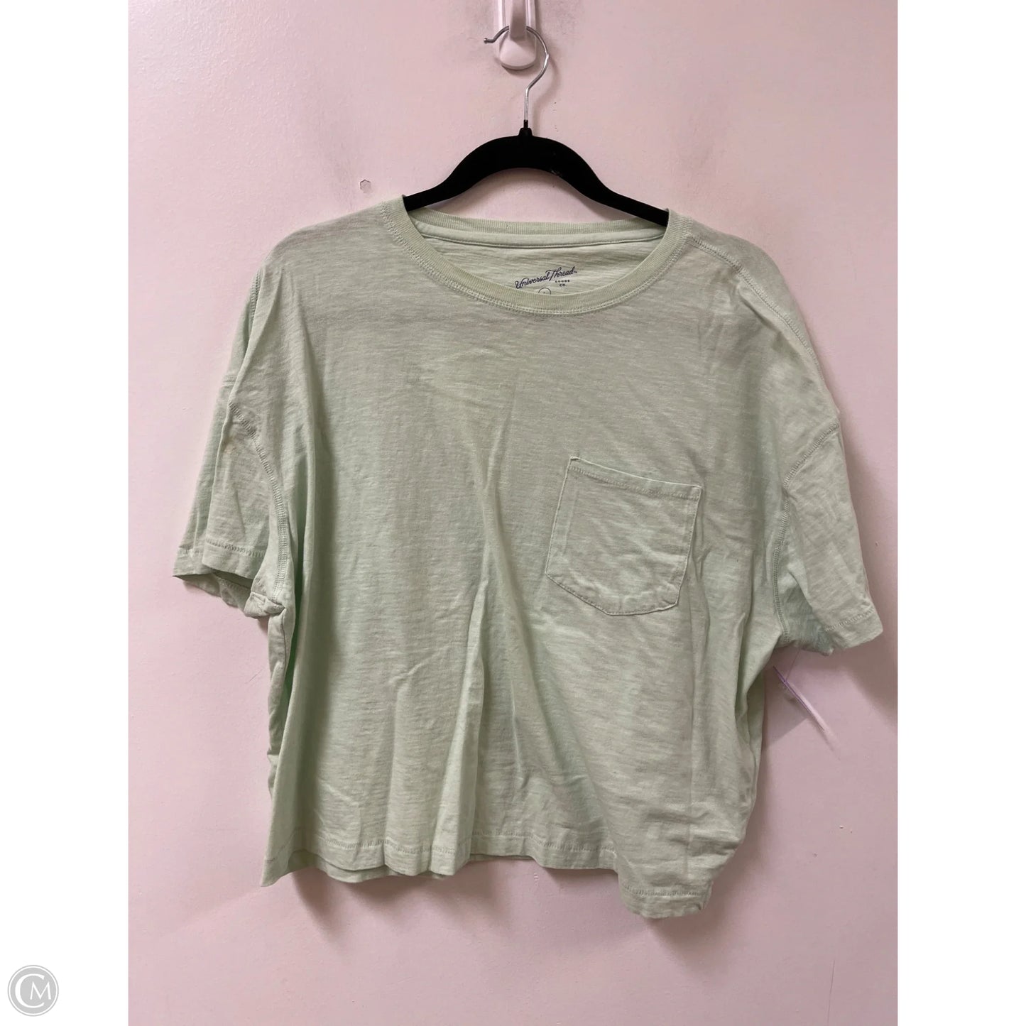 Top Short Sleeve By Universal Thread In Green, Size: L