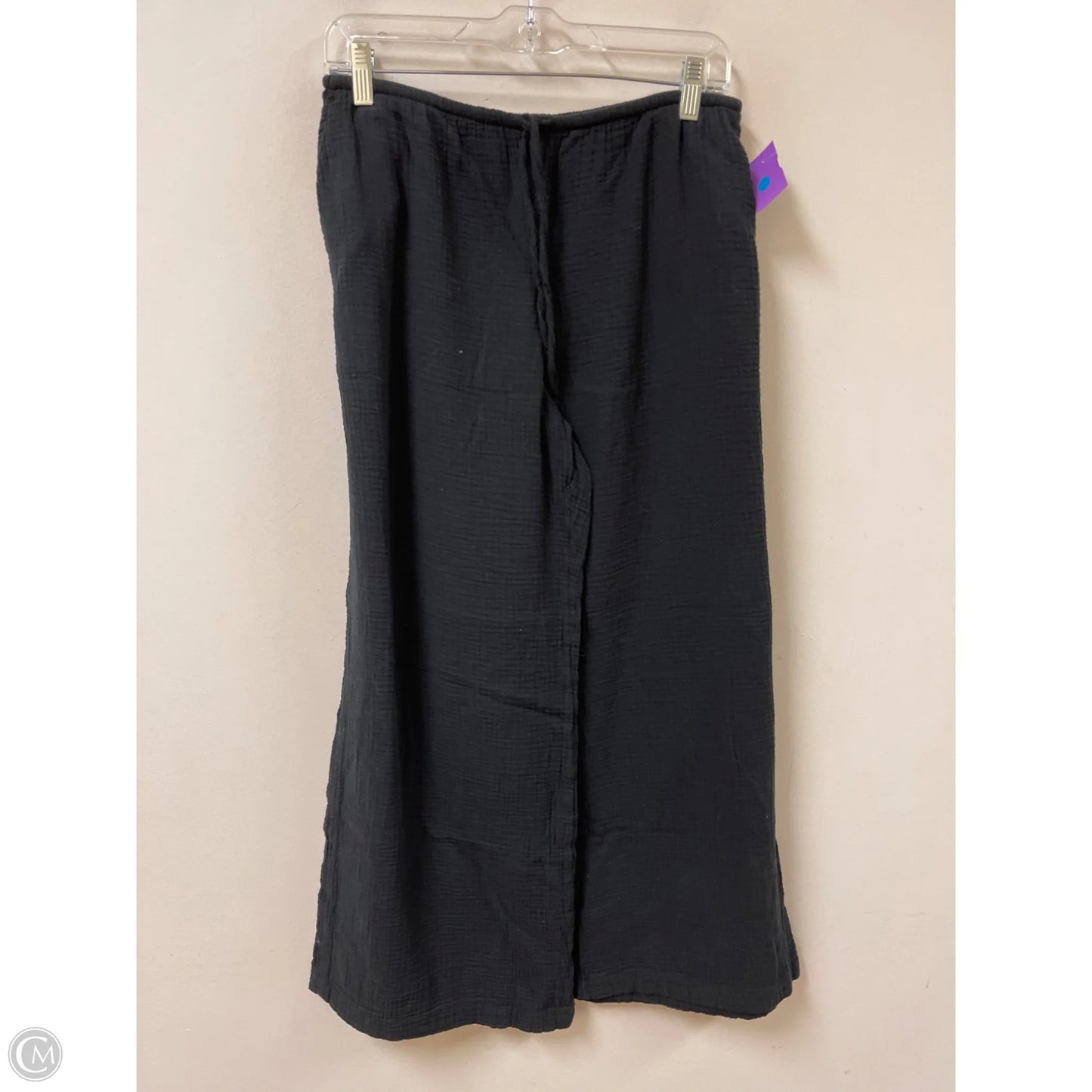 Pants Linen By Shade & Shore In Black, Size: 12