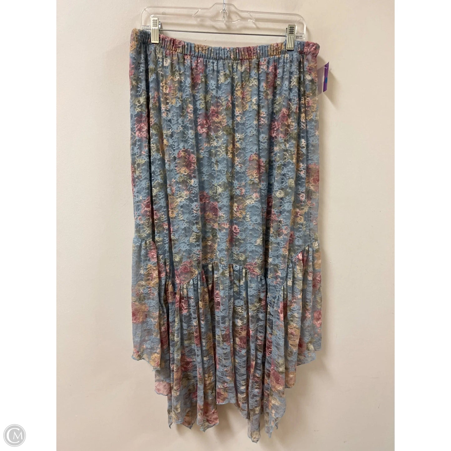 Skirt Maxi By Originality In Floral Print, Size: 16