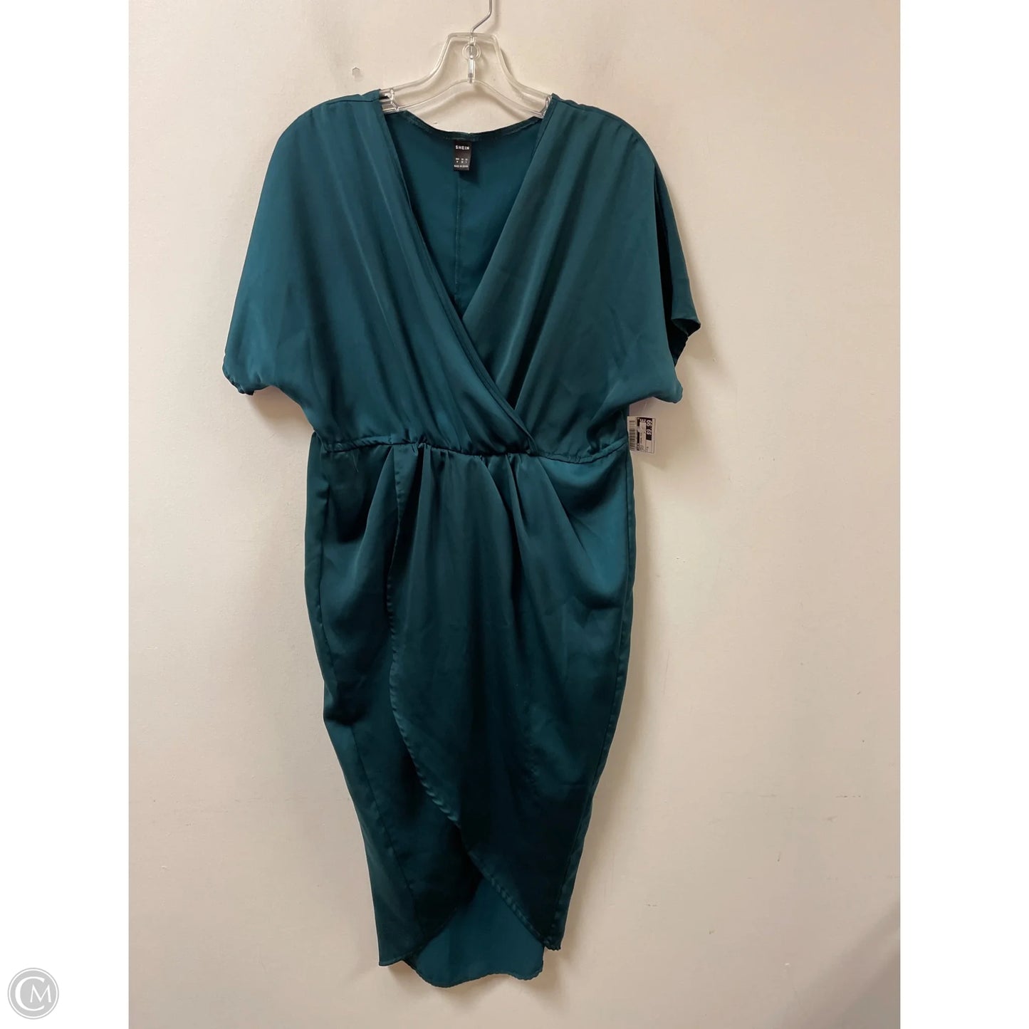 Dress Casual Midi By Shein In Green, Size: M