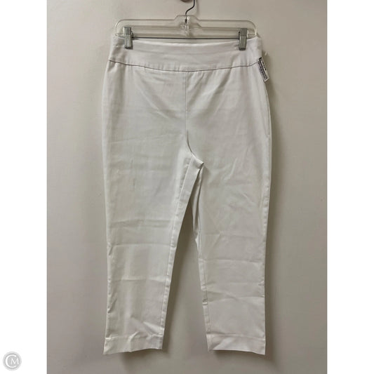 Capris By Chicos In White, Size: 8
