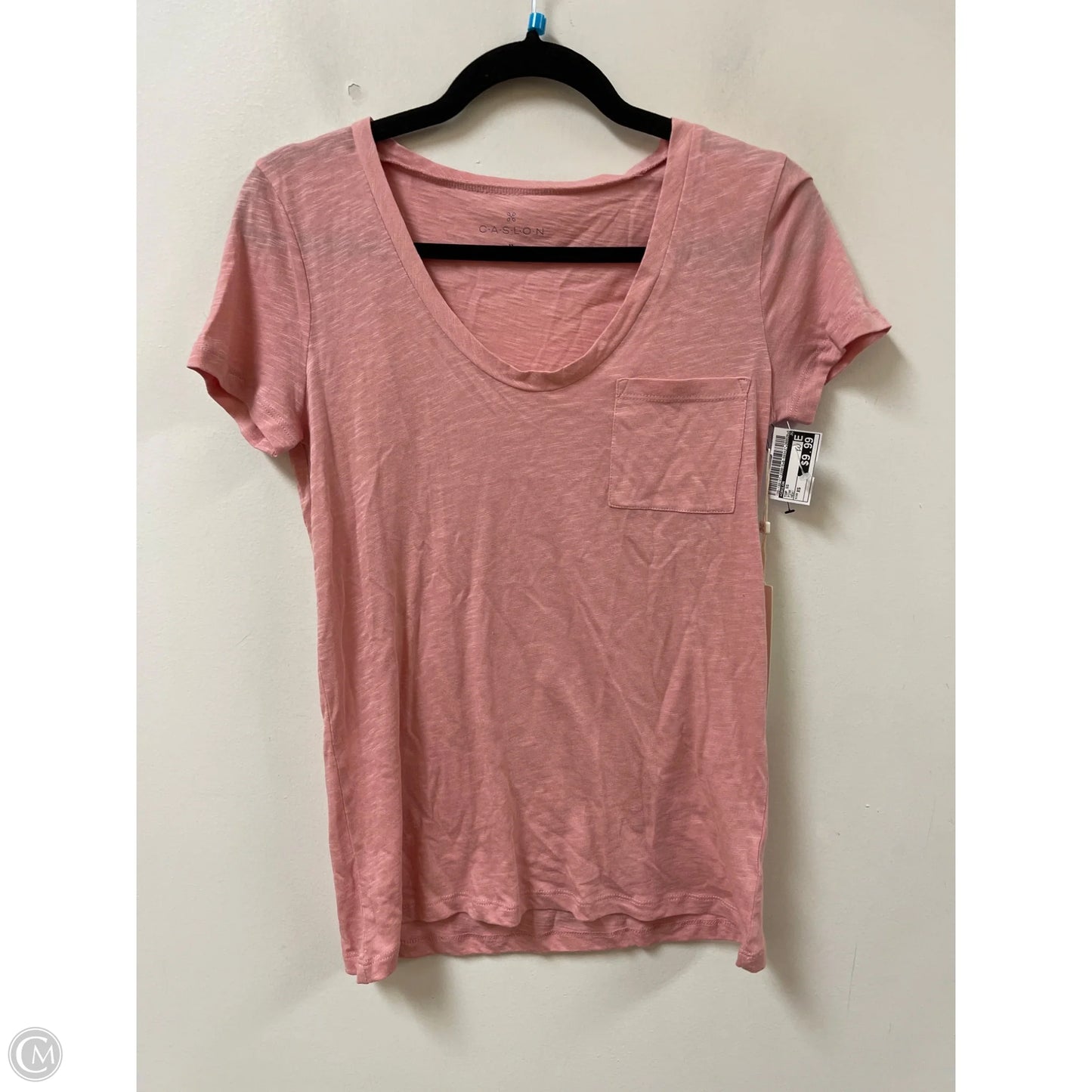 Top Short Sleeve By Caslon In Pink, Size: Xs