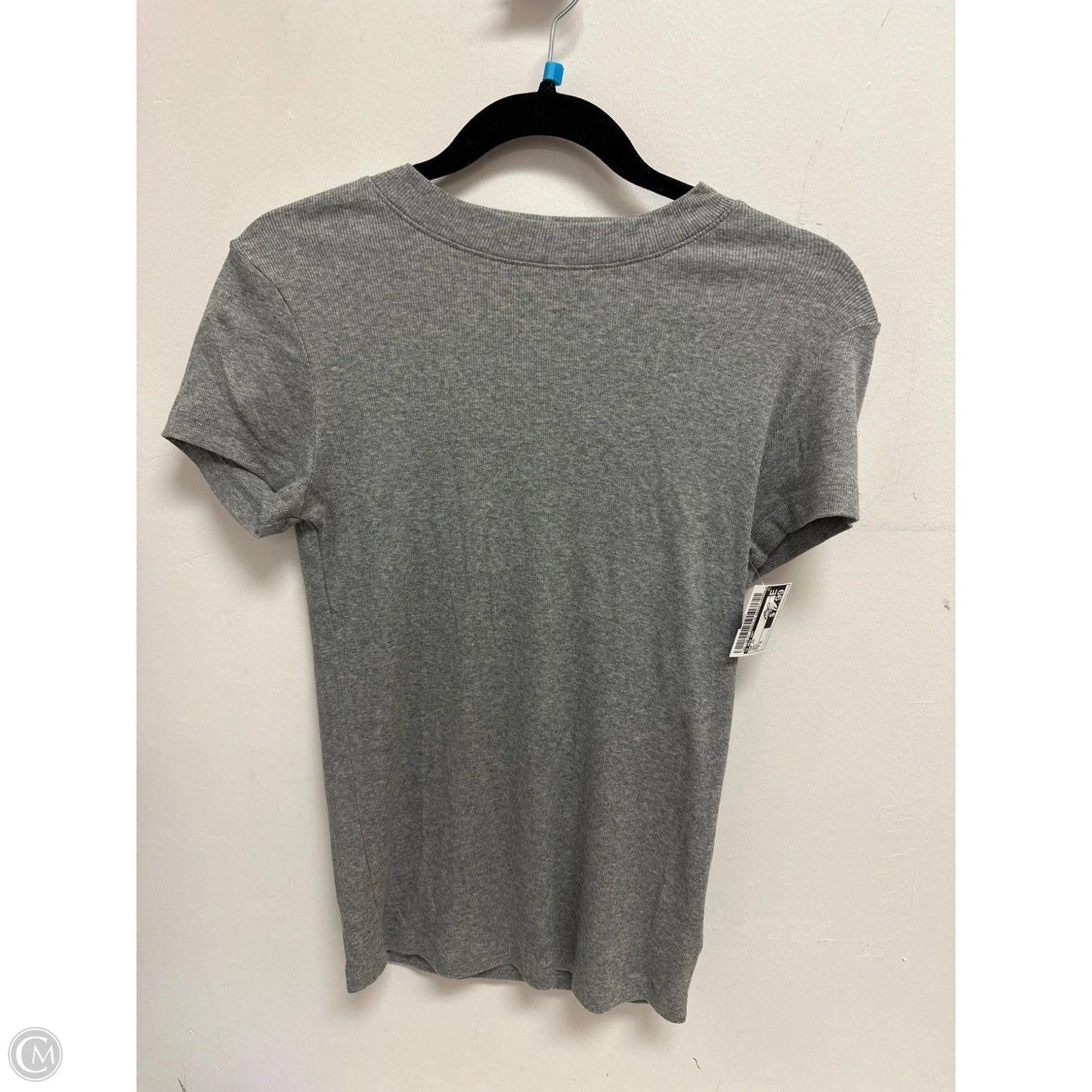 Top Short Sleeve By A New Day In Grey, Size: S