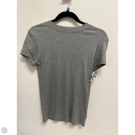 Top Short Sleeve By A New Day In Grey, Size: S