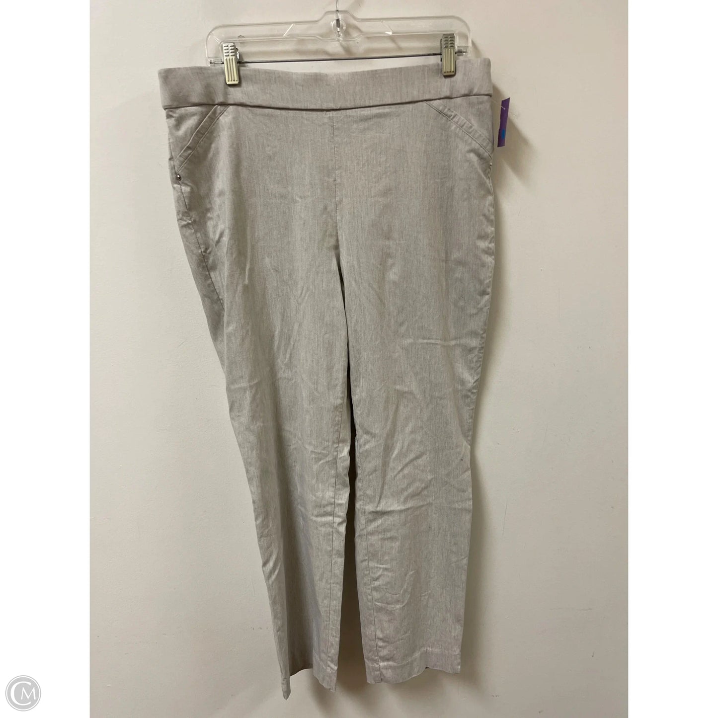 Pants Leggings By Liz Claiborne In Grey, Size: 14