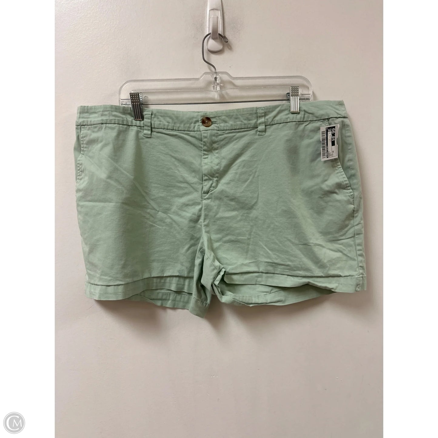 Shorts By Faded Glory In Green, Size: 18
