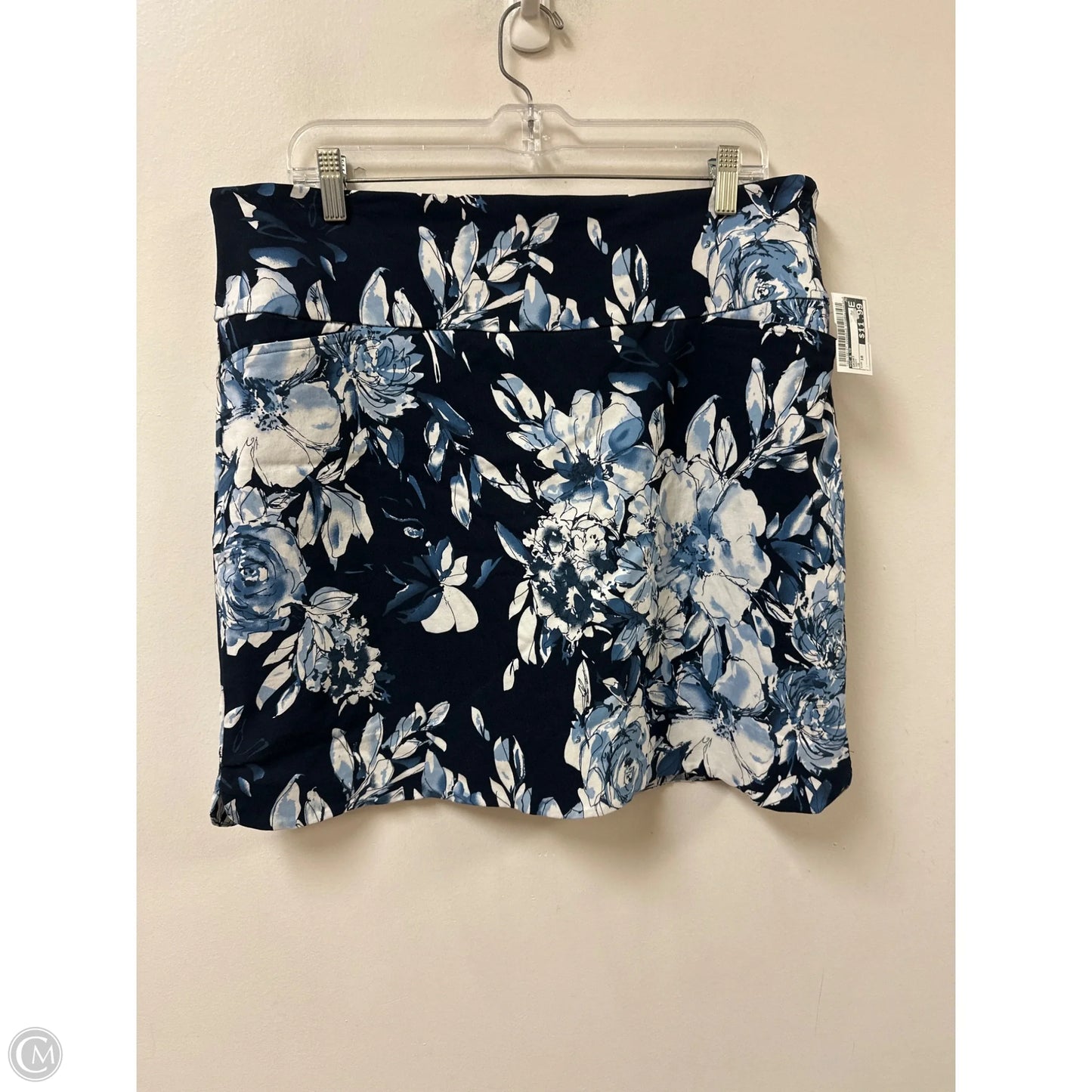 Skort By Sc & Co In Navy, Size: 18