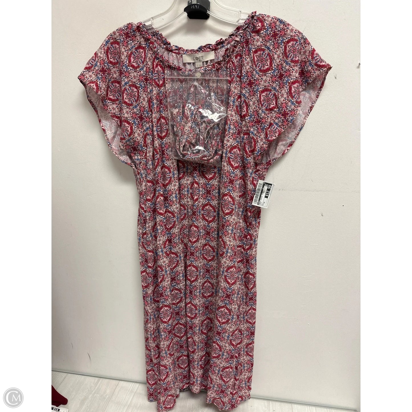 Dress Casual Short By Loft In Pink, Size: Xl