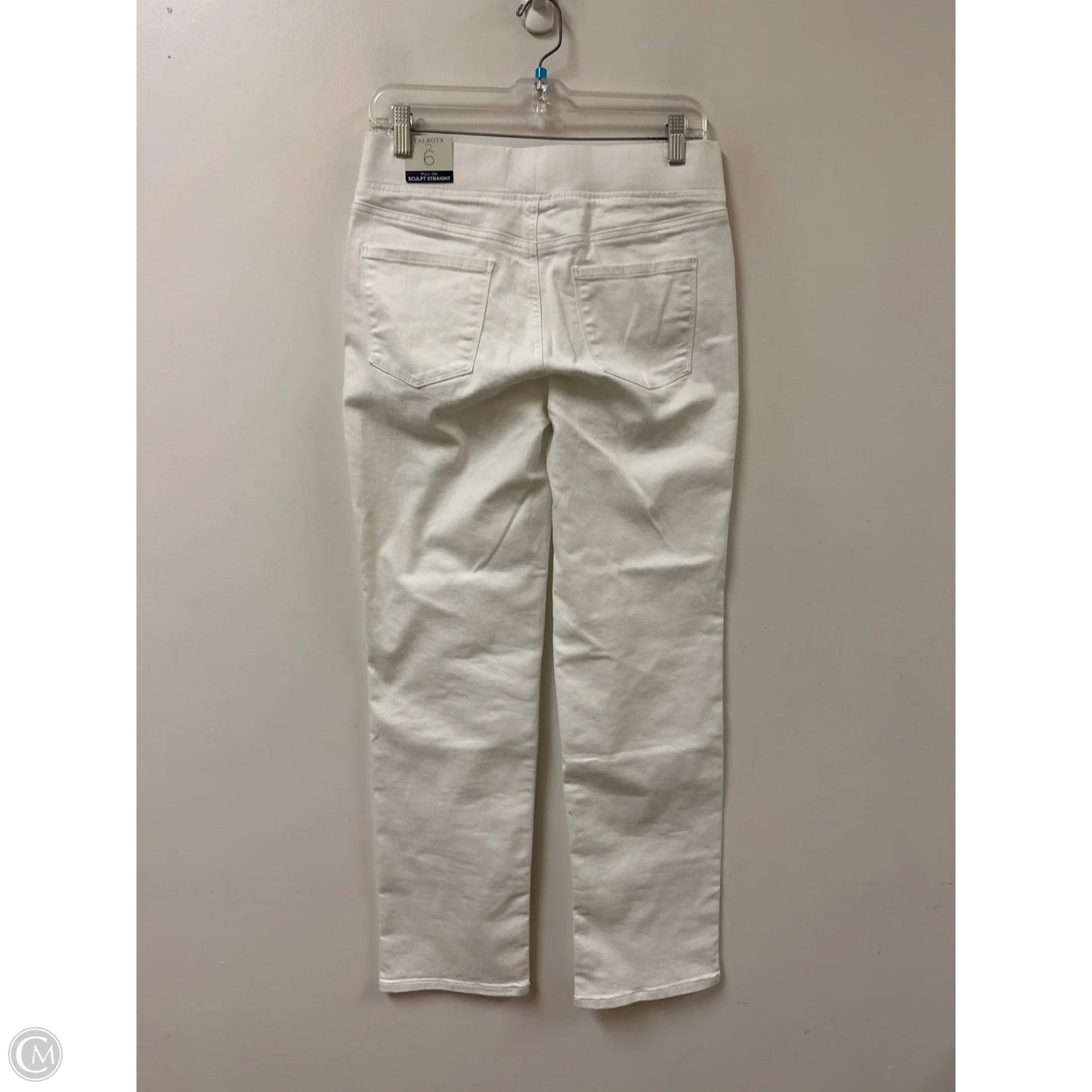 Pants Leggings By Talbots In White, Size: 6