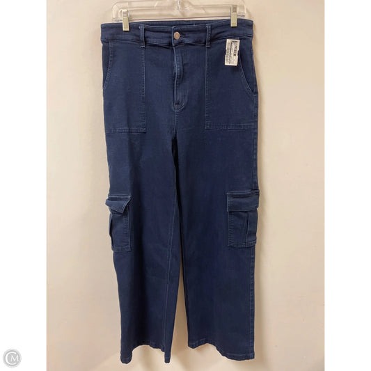Jeans Wide Leg By Greylin In Blue Denim, Size: 12