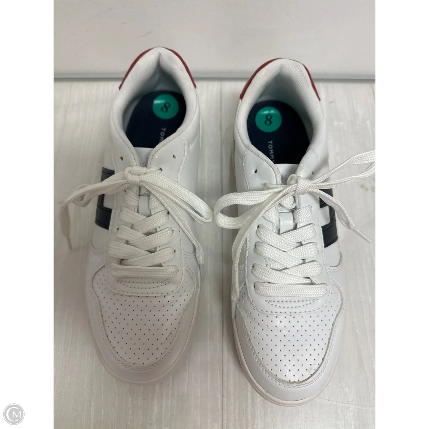 Shoes Sneakers By Tommy Hilfiger In White, Size: 8