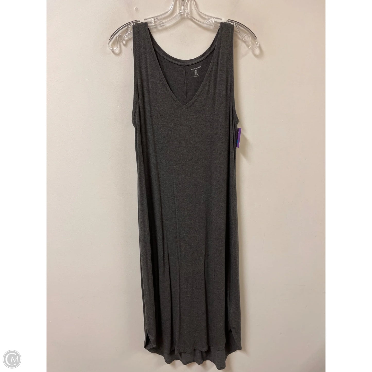 Dress Casual Maxi By Amazon Essentials In Grey, Size: L