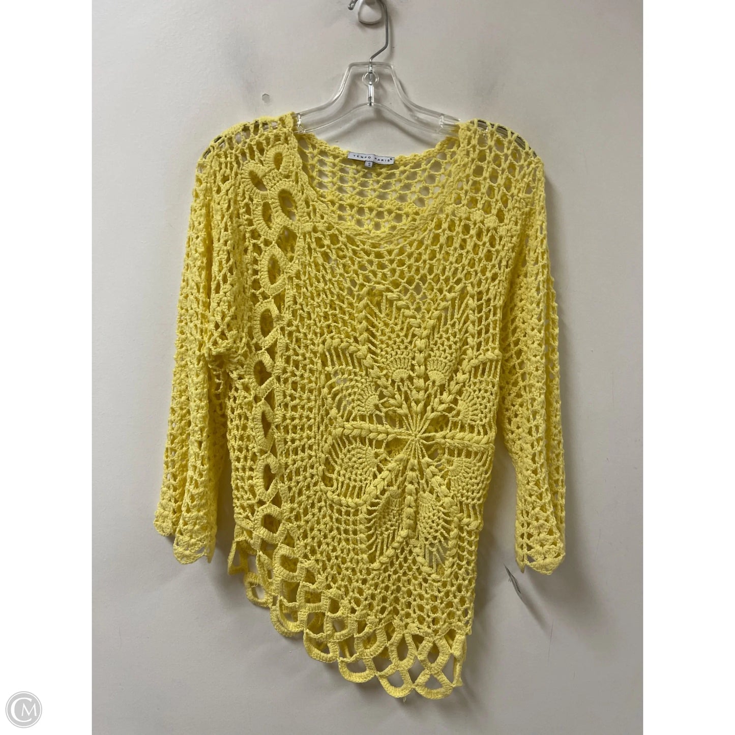Swimwear Cover-up By Tempo Paris In Yellow, Size: S