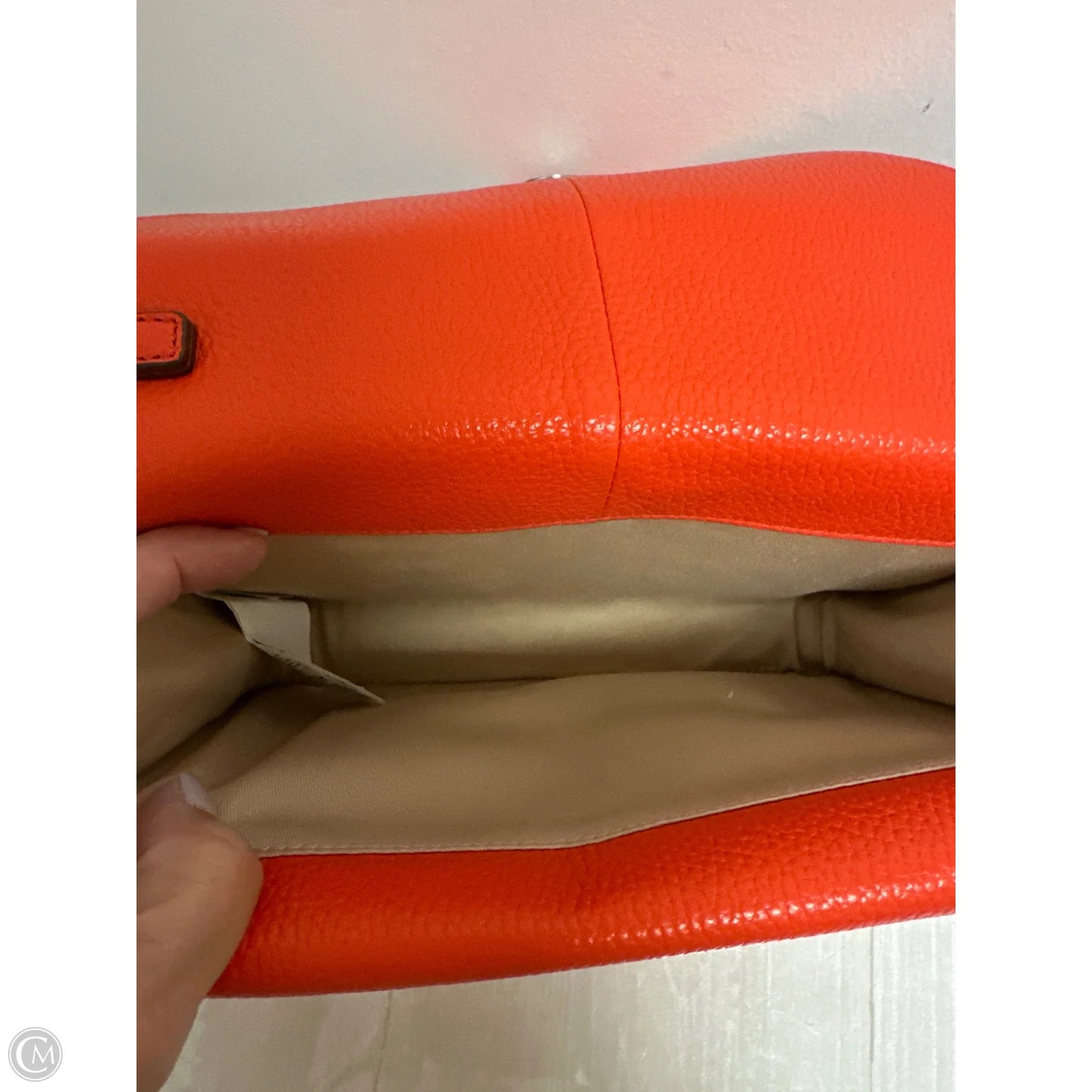 Handbag Leather By Banana Republic, Size: Medium