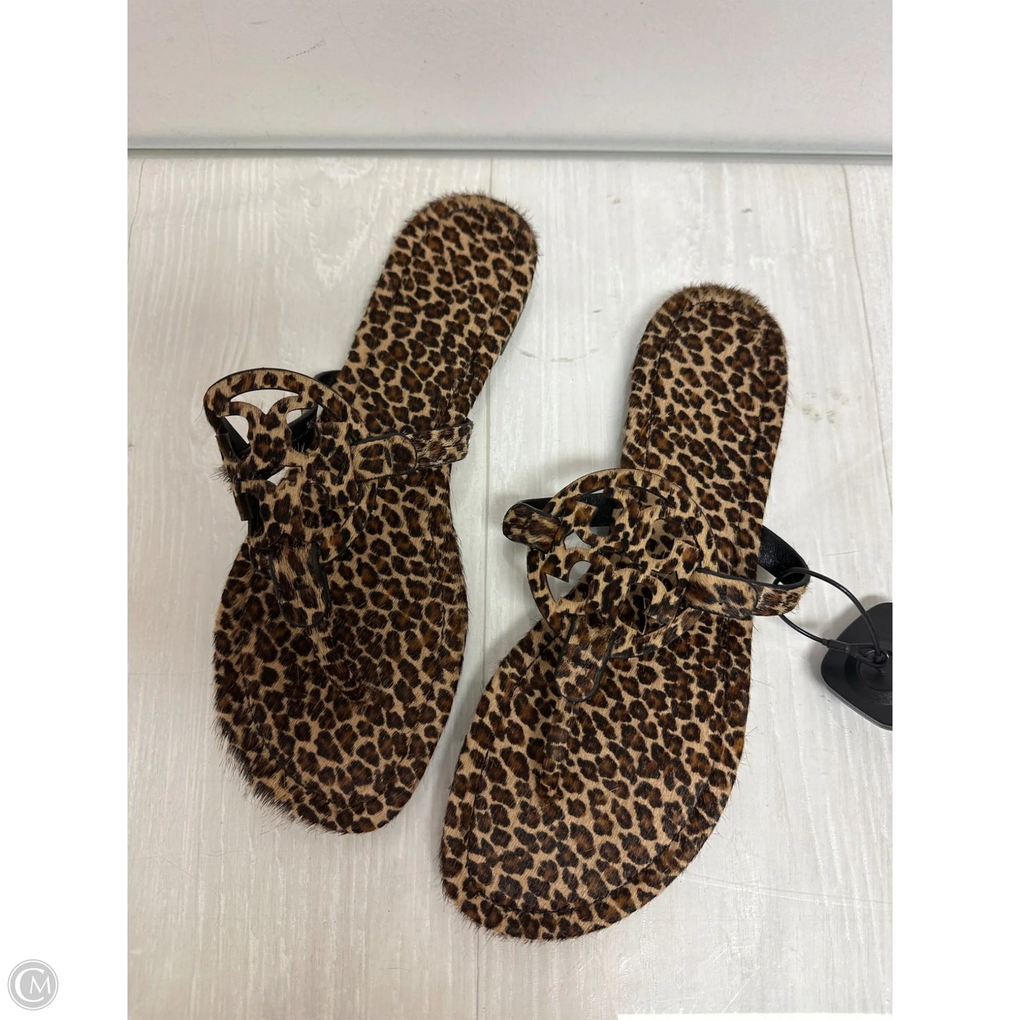 Sandals Designer By Tory Burch In Animal Print, Size: 10
