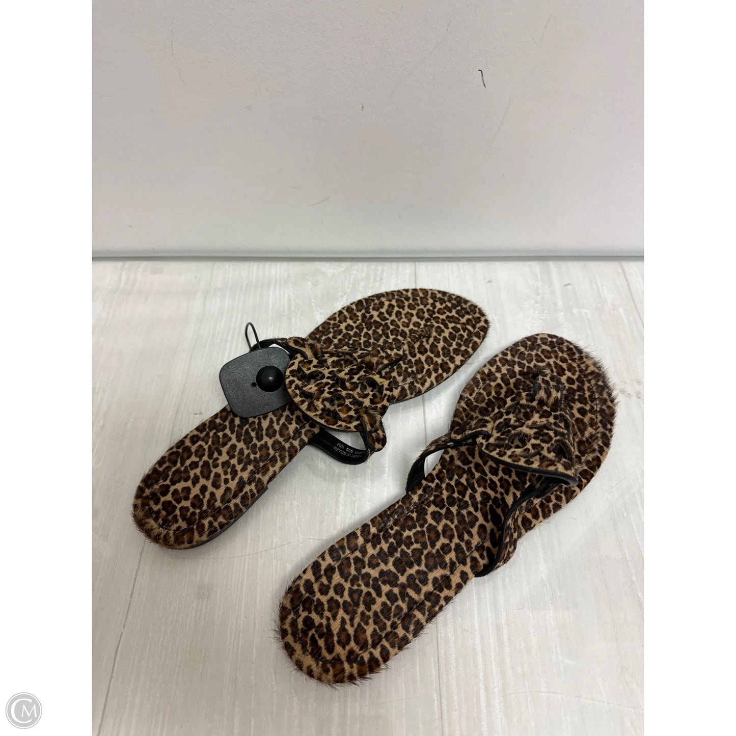 Sandals Designer By Tory Burch In Animal Print, Size: 10