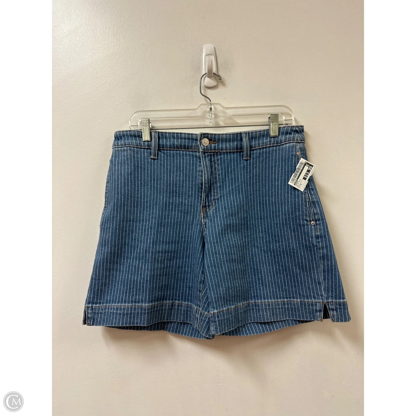 Shorts By Chicos In Blue Denim, Size: 6