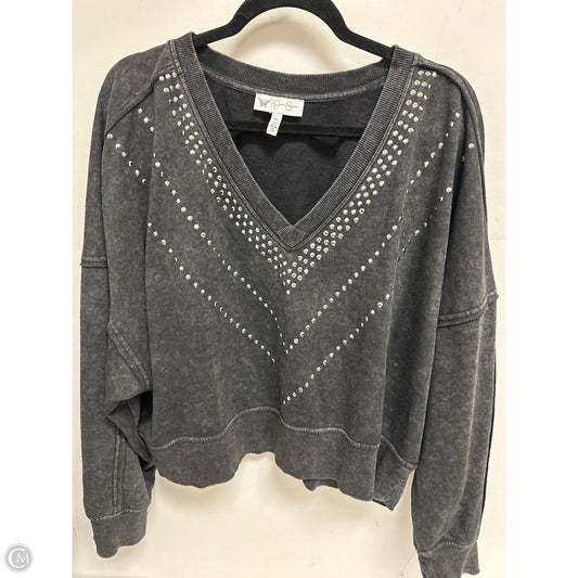 Sweater By Jessica Simpson In Black, Size: Xl