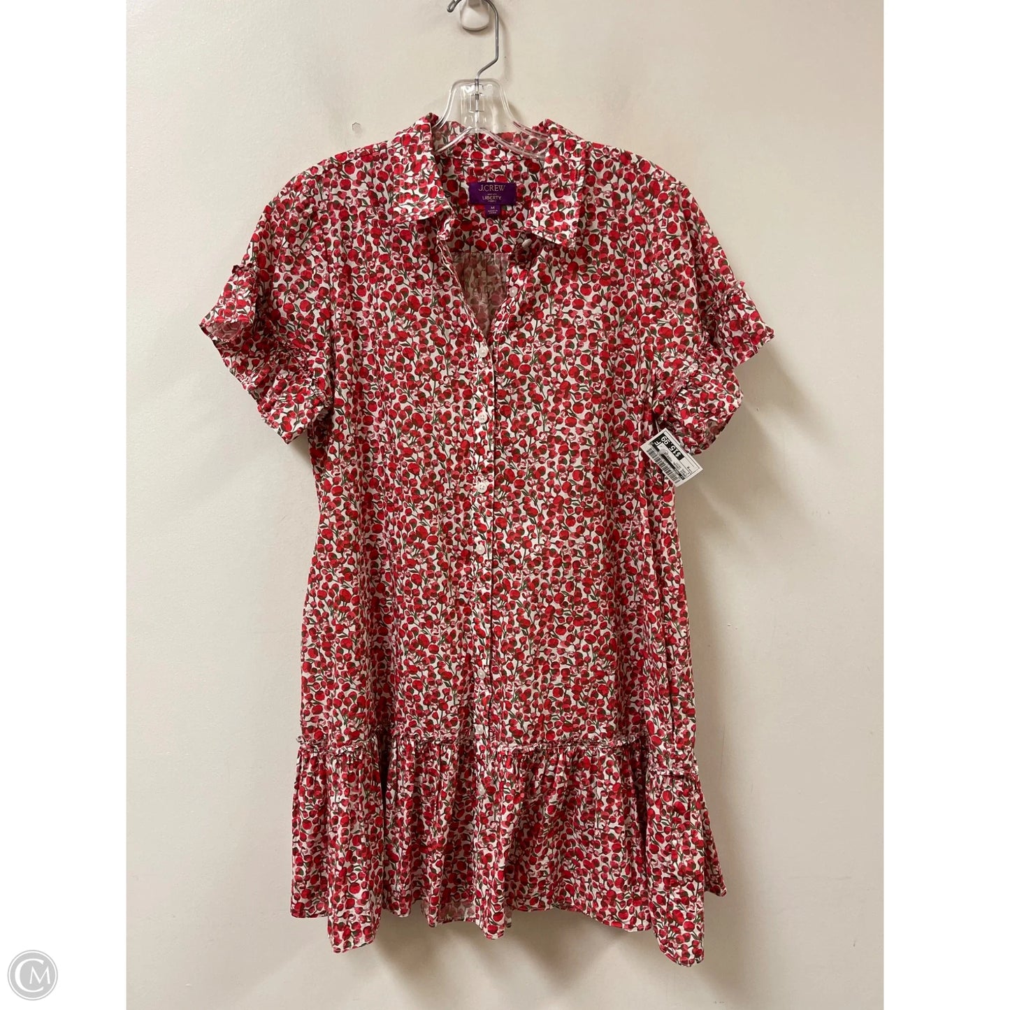 Dress Casual Midi By J. Crew In Floral Print, Size: M
