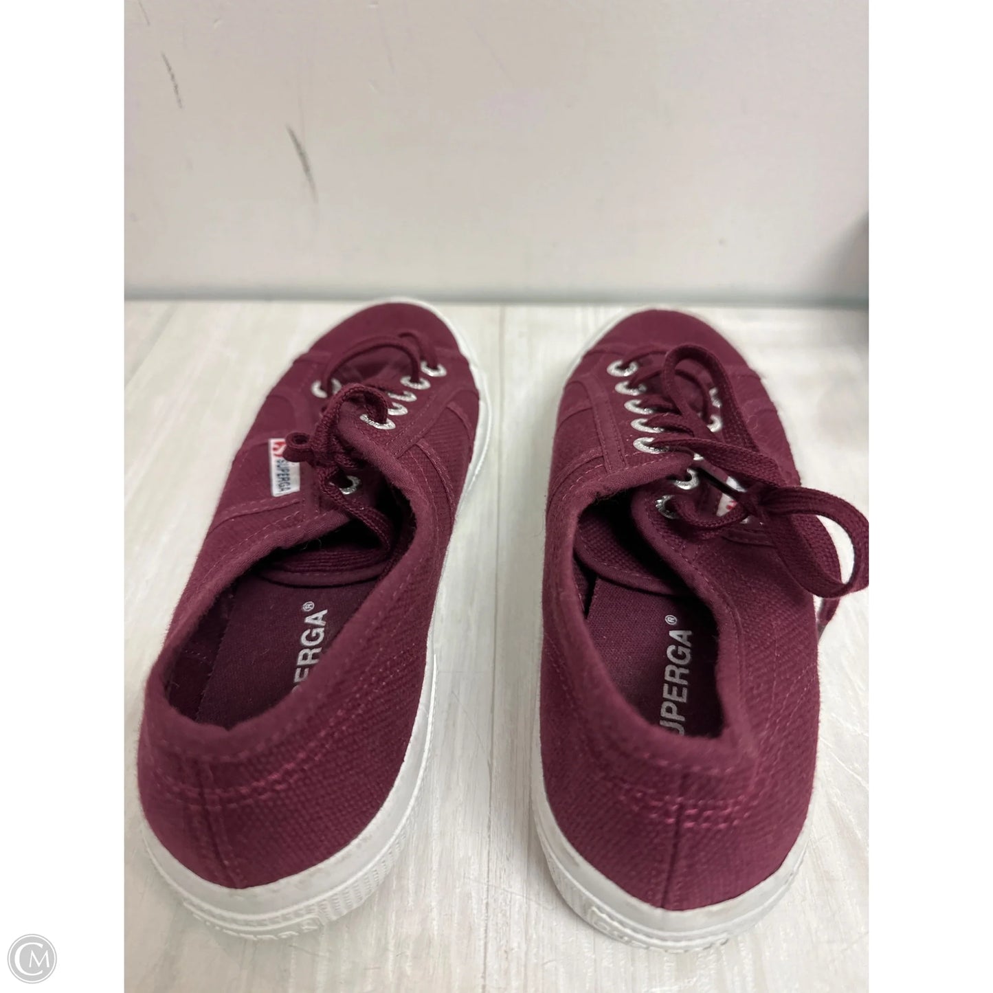 Shoes Sneakers By Superga In Purple, Size: 6