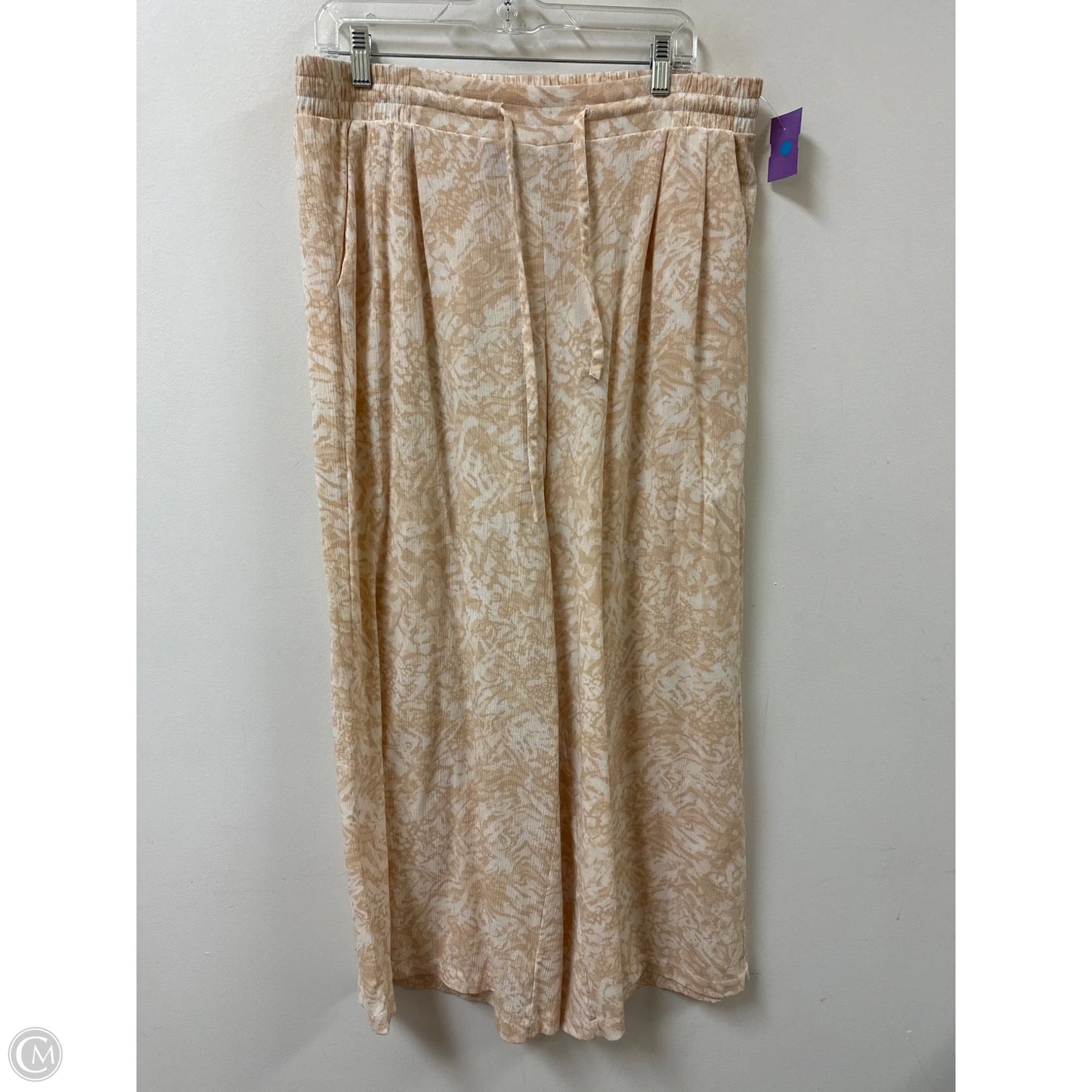 Pants Wide Leg By Torrid In Cream, Size: L