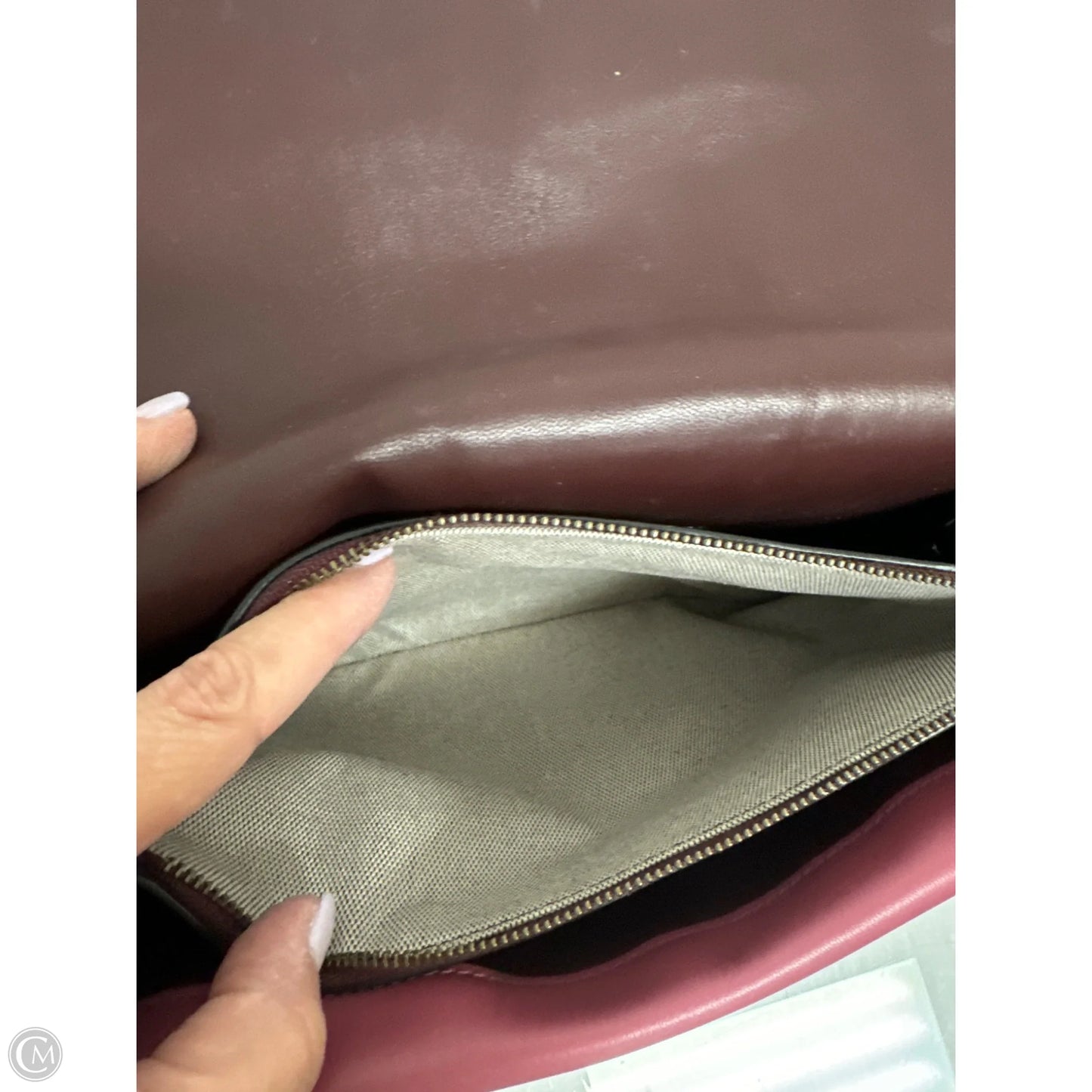 Handbag Designer By Coach, Size: Large