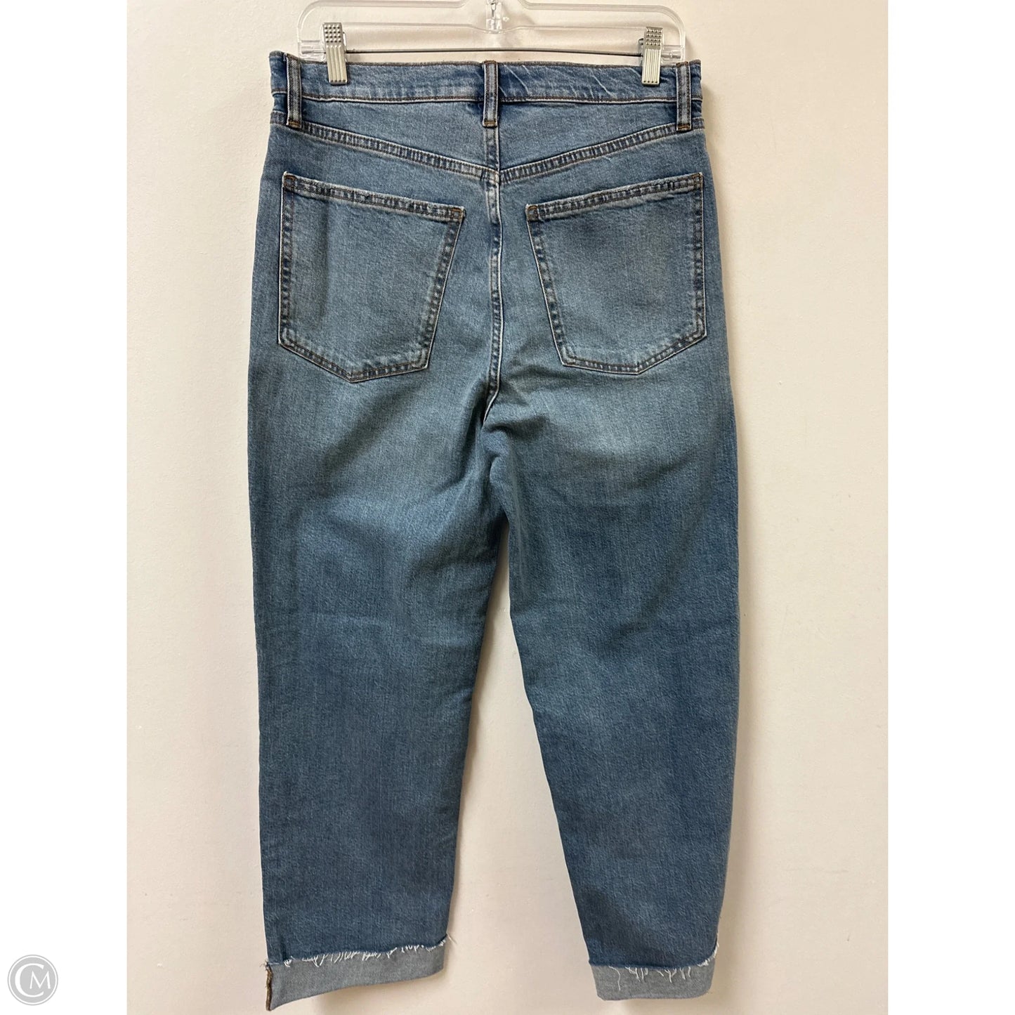 Jeans Straight By Universal Thread In Blue Denim, Size: 10
