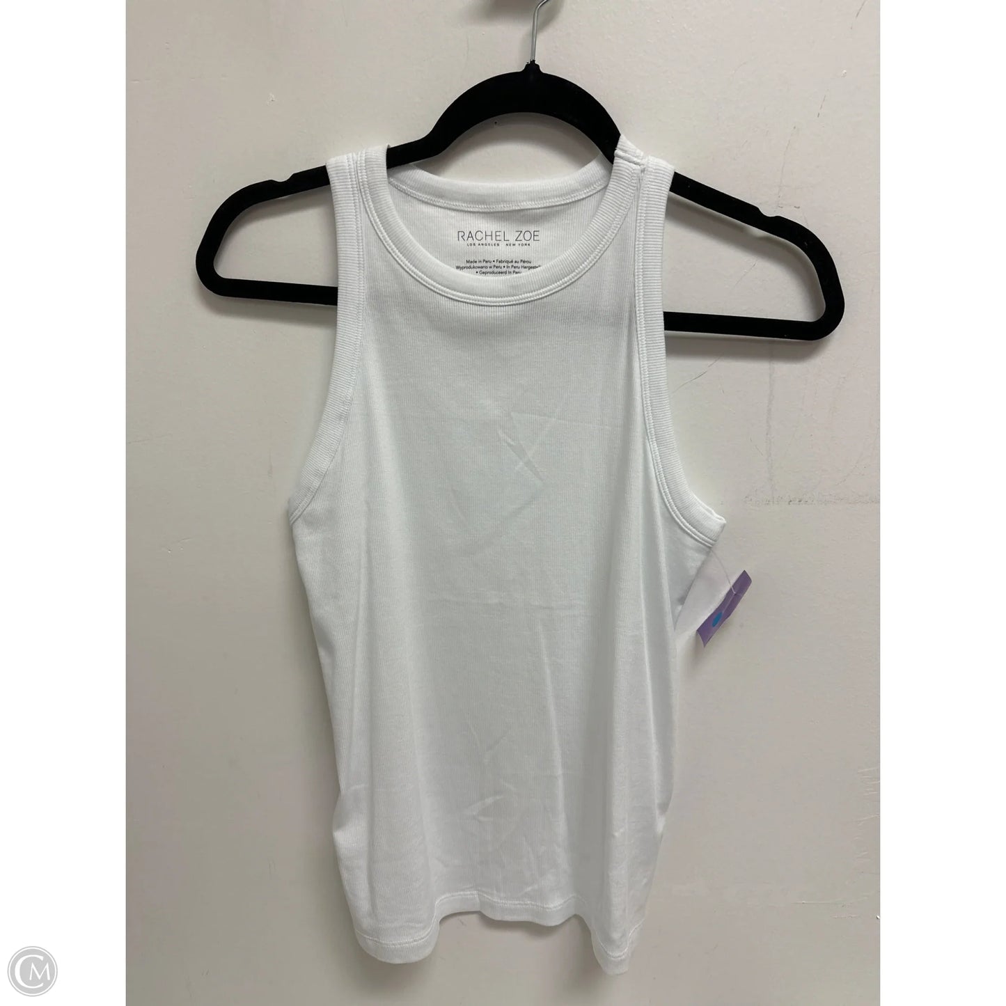 Top Sleeveless By Rachel Zoe In White, Size: L
