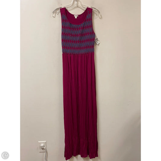 Dress Casual Maxi By Spense In Purple, Size: Xs