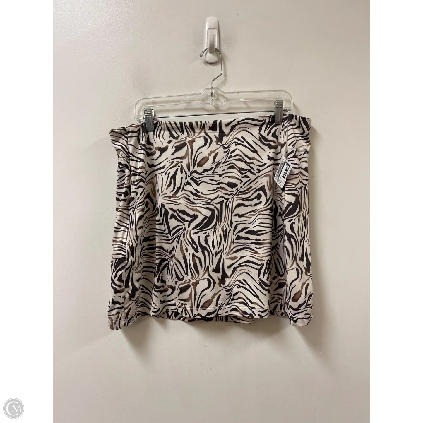 Skort By J. Jill In Animal Print, Size: 12
