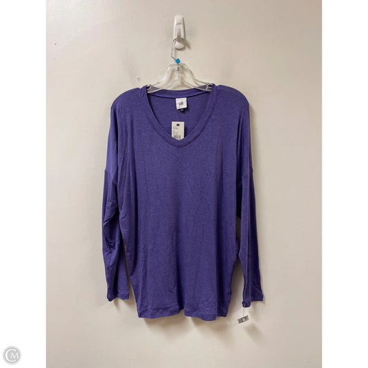 Top Long Sleeve By Cabi In Purple, Size: S