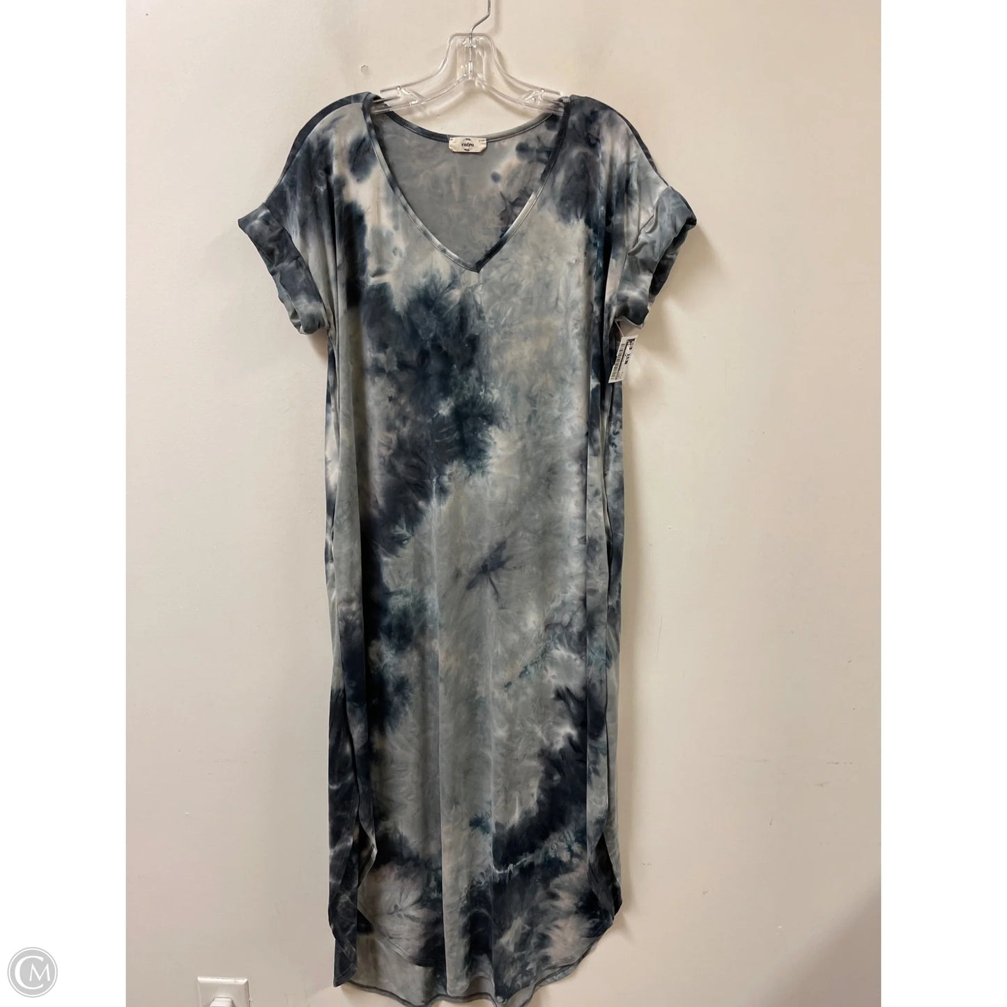 Dress Casual Maxi By Entro In Grey, Size: M