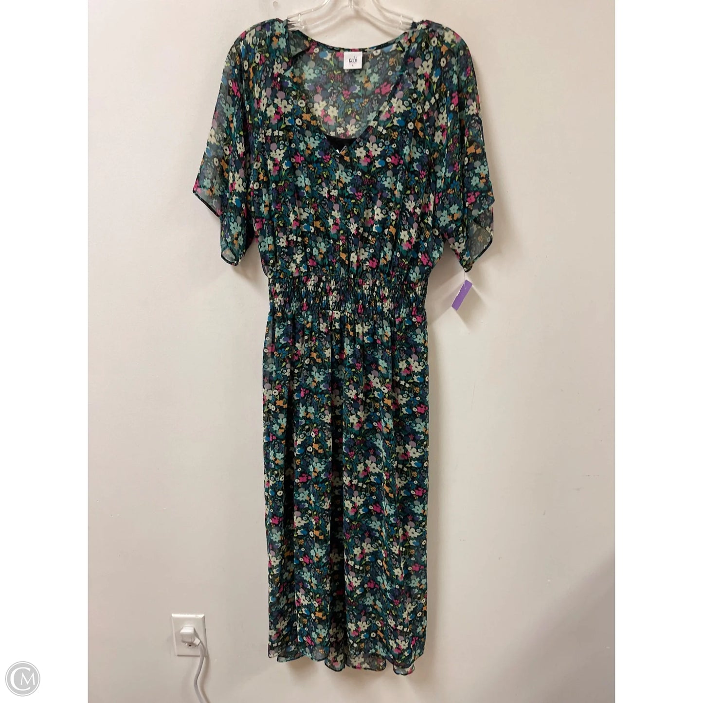Dress Set 2pc By Cabi In Floral Print, Size: S