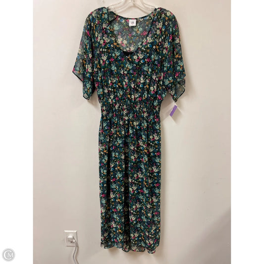 Dress Set 2pc By Cabi In Floral Print, Size: S