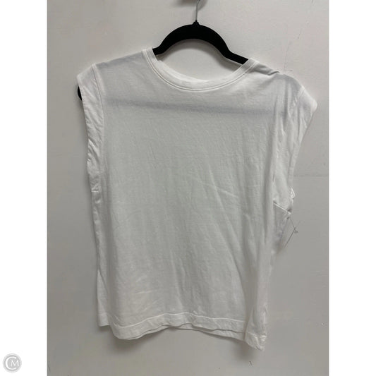 Top Sleeveless By A New Day In White, Size: S