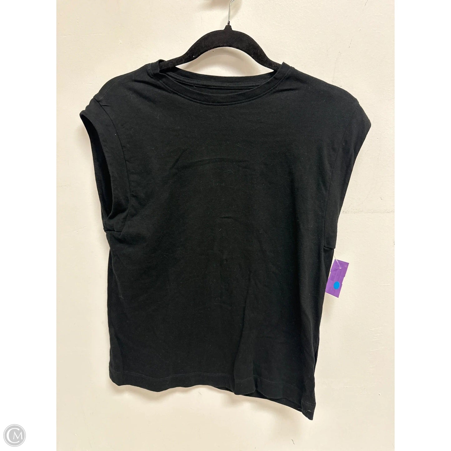 Top Sleeveless By A New Day In Black, Size: S