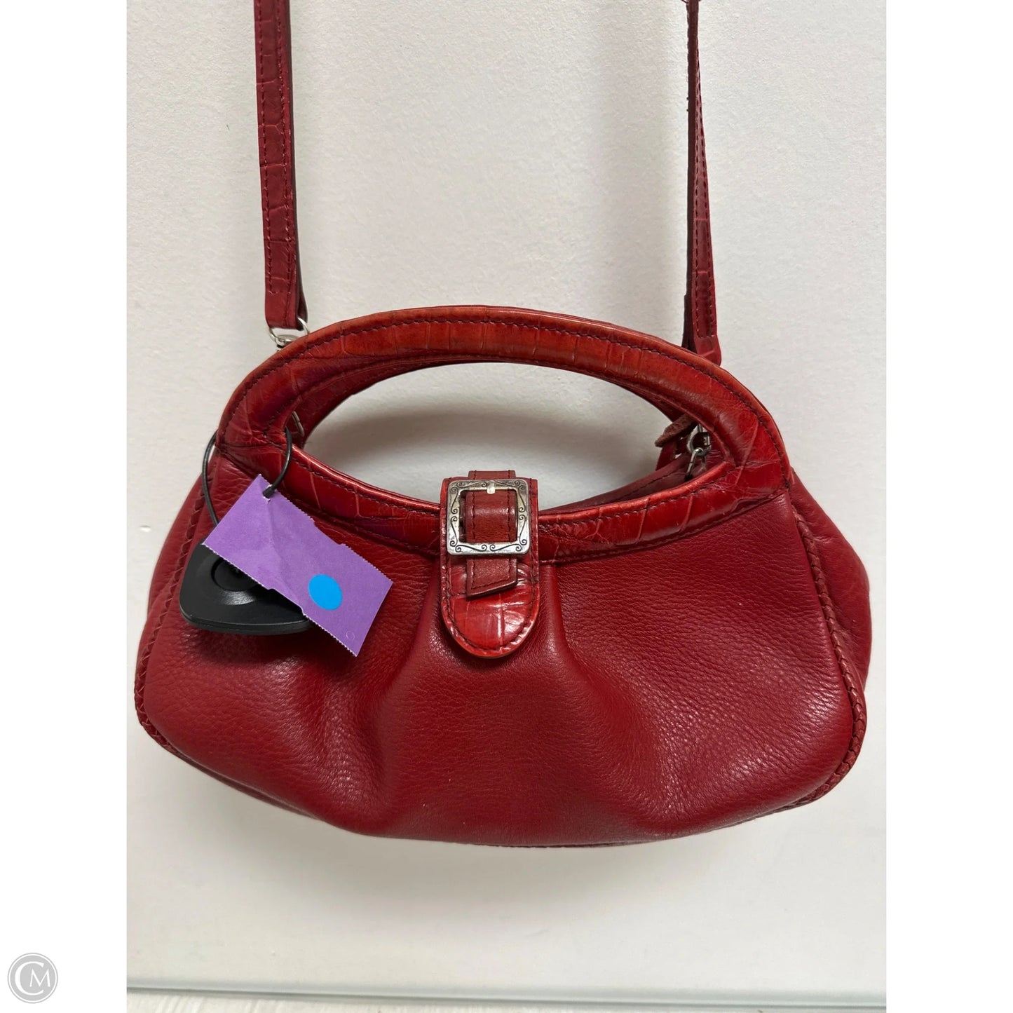 Handbag Leather By Brighton, Size: Small