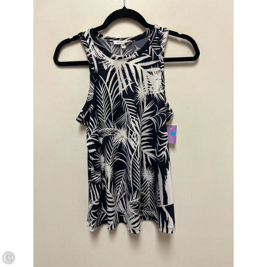 Top Sleeveless By Workshop In Blue, Size: S
